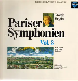Franz Joseph Haydn - Pariser Symphonien Vol.3