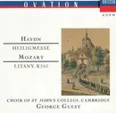 CD - Haydn / Mozart / George Guest - Heiligmesse -  Litany, K 243