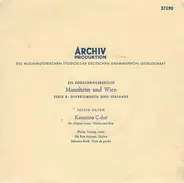 Johann Stamitz - Orchestertrio op. 1 Nr. 2 / Konzert Für Oboe, Streichorchester und Continuo / ...