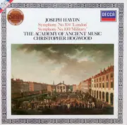 LP - Haydn - Symphony No. 104 'London', Symphony No. 100 'Military' (Hogwood) - Booklet