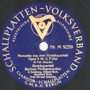 Joseph Haydn - Streichquartett Opus 3 Nr. 5, F-Dur Teil III & IV