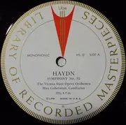 LP - Haydn - Symphony N°55 In E Flat Major (Der Schulmeister) - Symphony N°15 In D Major - gatefold