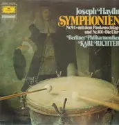 LP - Joseph Haydn/Karl Richter, Berliner Philharmoniker - Symphonies No.94 G- dur, 'Surprise' * Symphonie  No.101 D-dur , 'Clock'