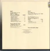 LP - Joseph Haas , Karl Höller , Paul Hindemith , Franz Lehrndorfer - Suite Für Orgel A-dur Op. 25 / Ciacona Op. 54 / Sonate Für Orgel Nr. 2 - Digital Recording