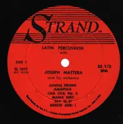 LP - Joseph Mattera And His Orchestra - Latin Percussion - Mono