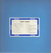 LP - Joseph Schmidt - Pieces by Strauss, Schubert, Lehar, Niederberger, a.o.