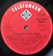 LP - Joseph Schmidt - Unvergessener Joseph Schmidt