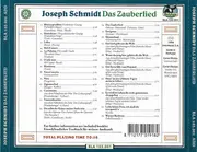 CD - Joseph Schmidt - Das Zauberlied