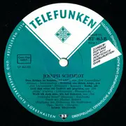 LP - Joseph Schmidt - In Oper Und Operette