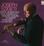 LP - Bartok / Ives / Debussy / Honegger - Sonata no.2 / Sonata no.4, a.o.