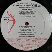LP - Joseph Weiss - A House Is Not A Home (Music From The Original Score) - Mono