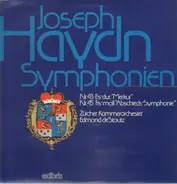 Joseph Haydn / Zürcher Kammerorchester , Edmond De Stoutz - Symphonien Nr. 43 Es-dur 'Merkur' - Nr . 45 Fis-moll 'Abschieds - Symphonie'