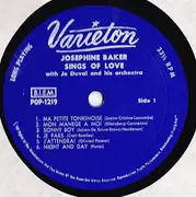 LP - Josephine Baker, Jo Duval Et Son Orchestre - Singt Von Liebe