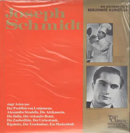 Joseph Schmidt, Foltow, Mozart, Verdi,.. - Singt Arien