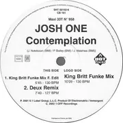 12inch Vinyl Single - Josh One - Contemplation