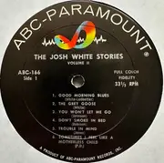 LP - Josh White - The Josh White Stories Volume II - Mono