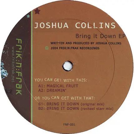 Joshua Collins - Bring It Down EP