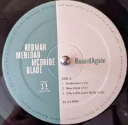 LP - Joshua Redman , Brad Mehldau , Christian McBride , Brian Blade - RoundAgain - Insert