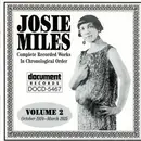 CD - Josie Miles - Complete Recorded Works In Chronological Order Volume 2 (October 1924-March 1925)