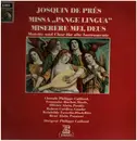 LP - Josquin De Près - Missa Pange Lingua a.o.