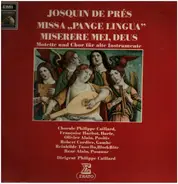 Josquin De Près - Missa Pange Lingua a.o.