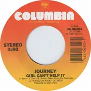 7inch Vinyl Single - Journey - Girl Can't Help It