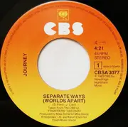 7inch Vinyl Single - Journey - Separate Ways (Worlds Apart)