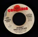 7inch Vinyl Single - Journey - Who's Crying Now - PROMO