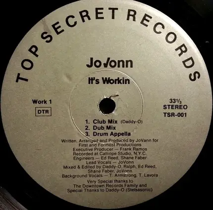 JoVonn - It's Workin