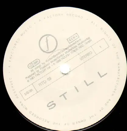 Joy Division - Still