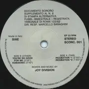 7inch Vinyl Single - Joy Division - Joy