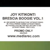 Joy Kitikonti - Brescia Boogie Vol.1