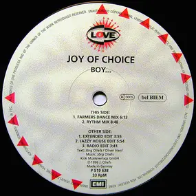 Joy Of Choice - Boy...