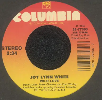 Joy Lynn White - Wild Love