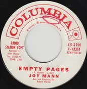Joy Mann - Empty Pages