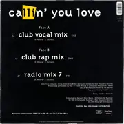 12inch Vinyl Single - Joy Salinas - Callin' You Love