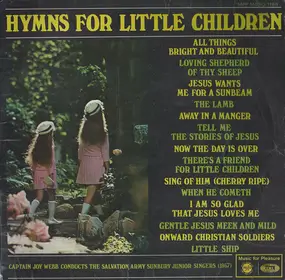 The Sunbury Junior Singers Of The Salvation Army - Hymns For Little Children