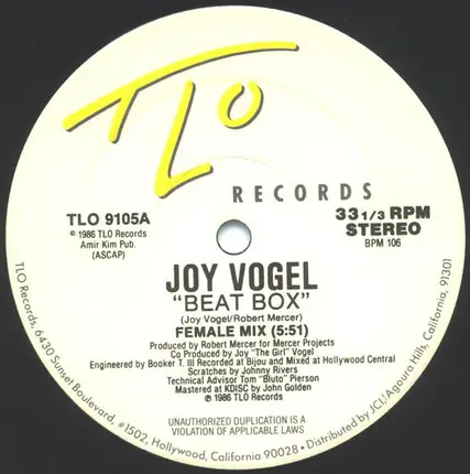Joy Vogel - Beat Box