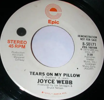 Joyce Webb - Tears On My Pillow