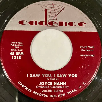 Joyce Hahn - Gonna Find Me A Bluebird