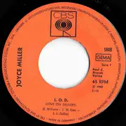 7inch Vinyl Single - Joyce Miller - L.O.D. - Love On Delivery / Please Excuse My Writing