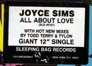 12inch Vinyl Single - Joyce Sims - All About Love
