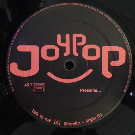 Joypop - Talk To Me