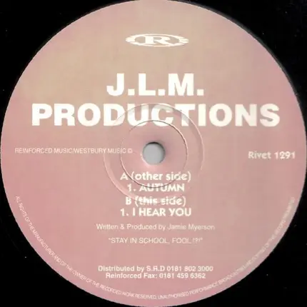 JLM Productions - Autumn / I Hear You