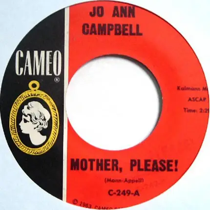 Jo Ann Campbell - Mother, Please! / Waitin' For Love