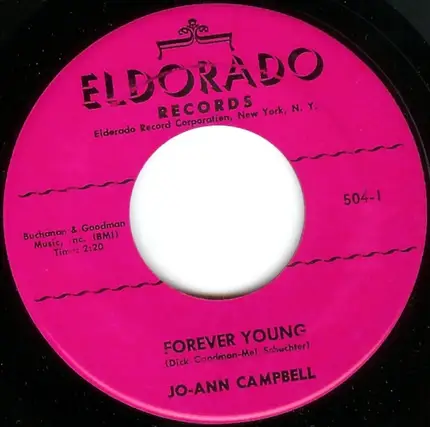 Jo Ann Campbell - Forever Young / Come On Baby