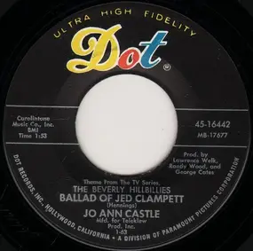 Jo Ann Castle - Ballad Of Jed Clampett / Maid In France (Ooh! La! La!) (Le Bal De Madame De Mortemouille)