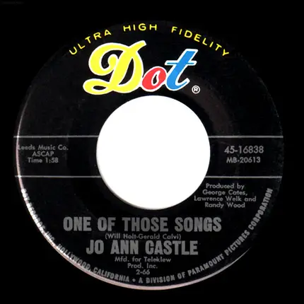 Jo Ann Castle - Hello, Dolly!