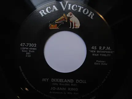 Jo Ann King - My Dixieland Doll / False Alarm