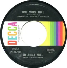 Jo Anna Neel - The Sparrow And Me / One More Time